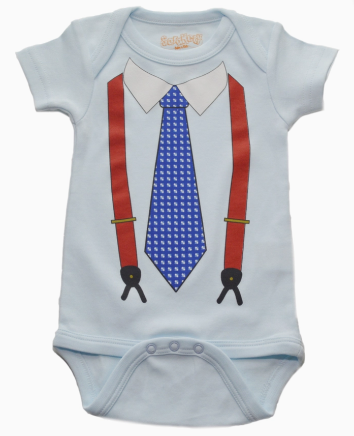 Larry King Onesie (6-12M)