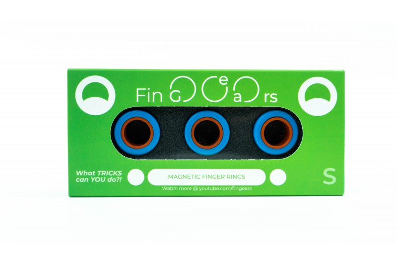 Finger Rings Orange Blue