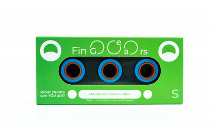 Finger Rings Orange Blue