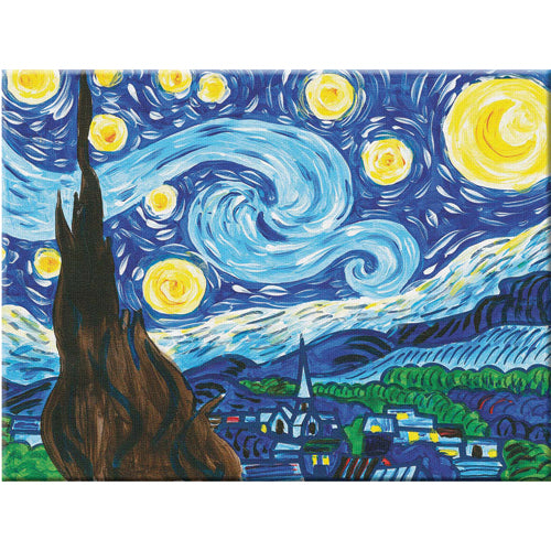 Paint by Num Starry Night