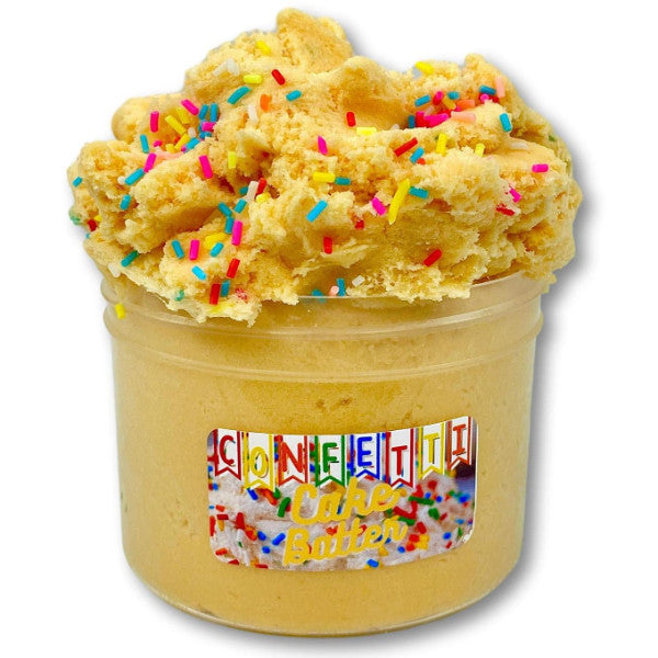 Cloud Slime Confetti Cake