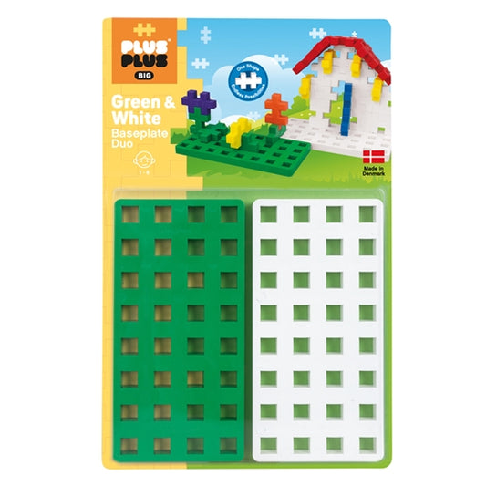 Big Baseplate Duo Grn Wht