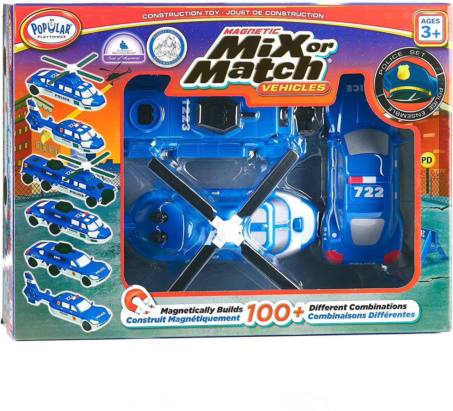 Mix Match Vehicles Police