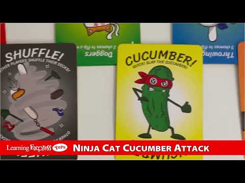 Ninja Cat Cucumber Attack