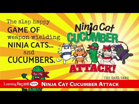 Ninja Cat Cucumber Attack