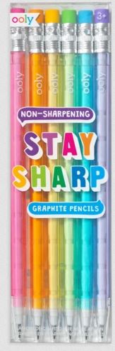 Stay Sharp Pencils Rainbo