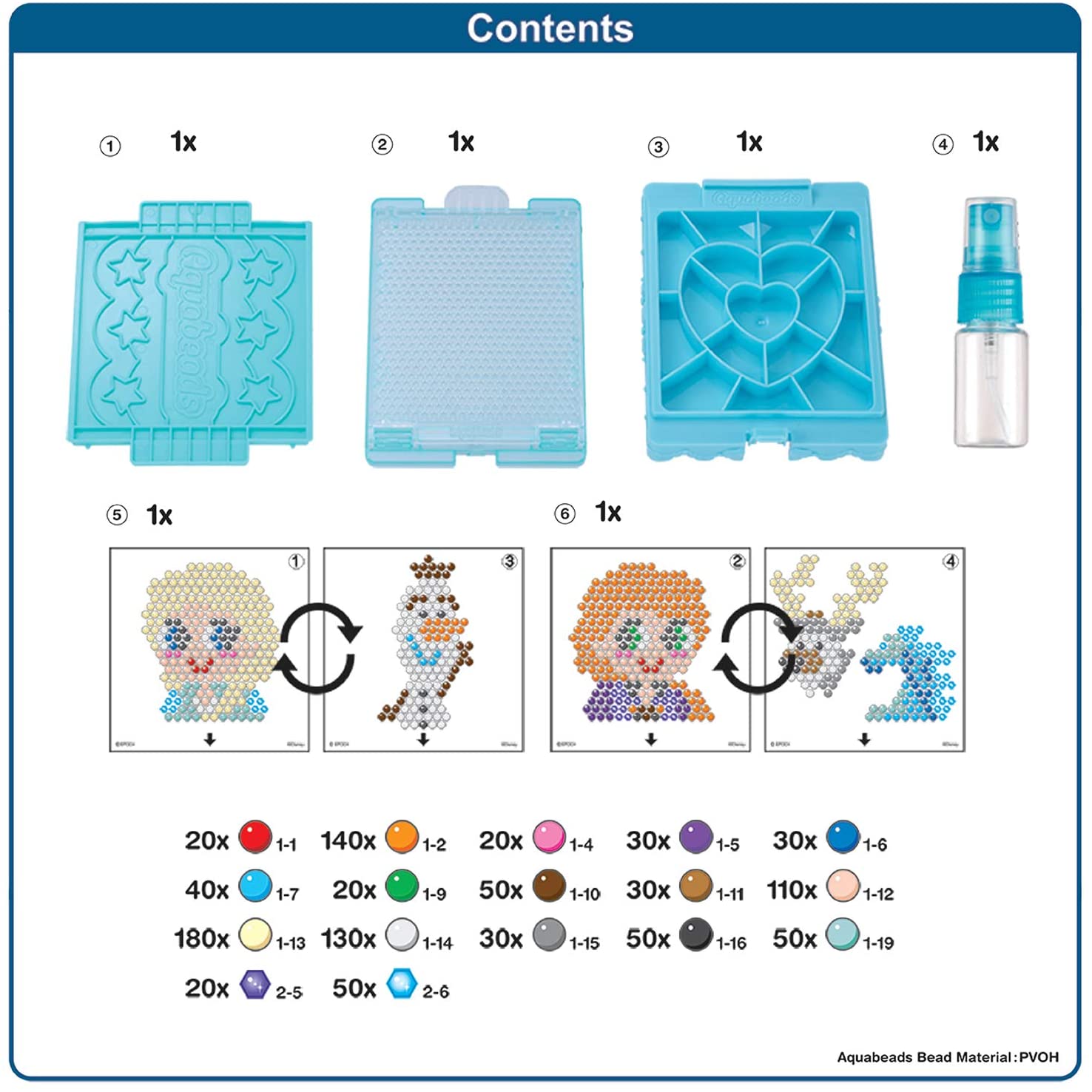Frozen 2 Playset Aquabead