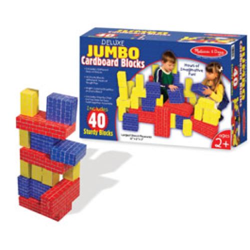 40 Piece Cardboard Blocks
