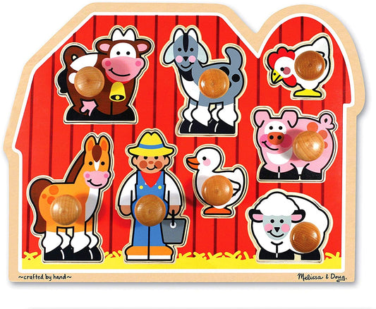 Farm Jumbo Knob Puzzle