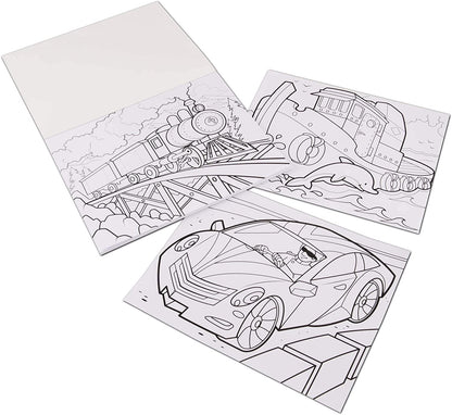 Jumbo Coloring Pad Vehicl