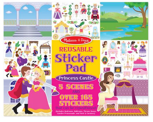 Stckr Pad Princess Castle