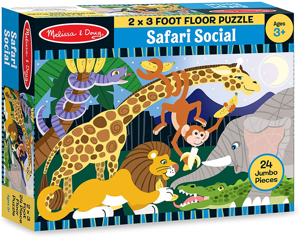 Safari Social Floor Puzzle
