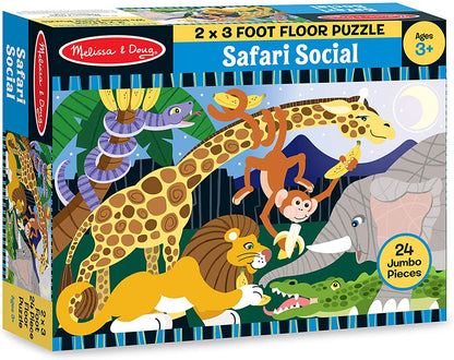 Safari Social Floor Puzzle