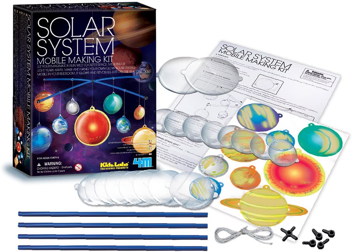 3d Solar System Mobile