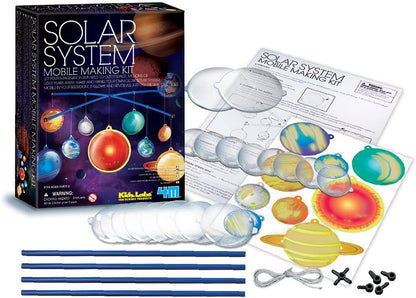 3d Solar System Mobile