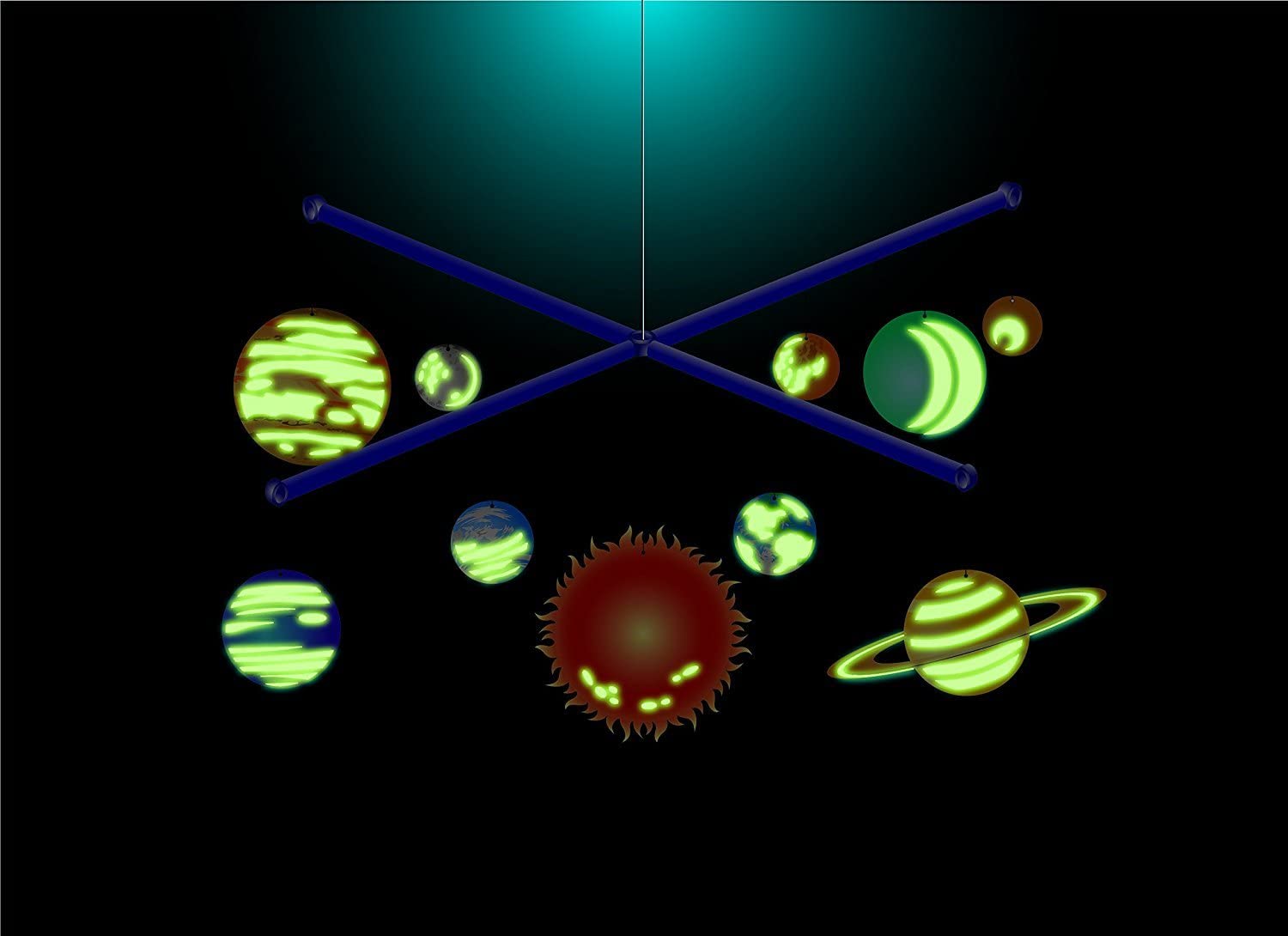 3d Solar System Mobile