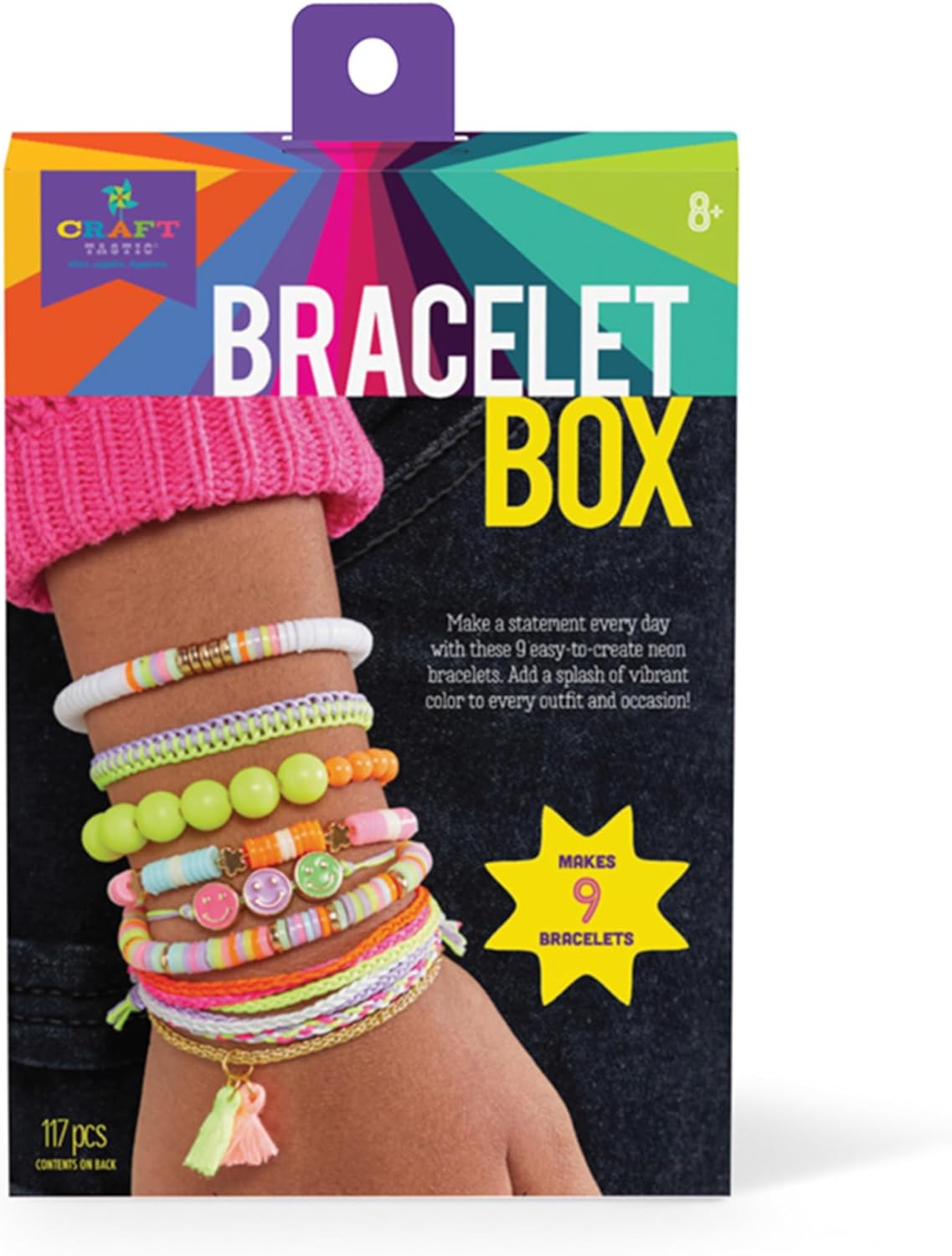 Craft-Tastic Neon Bracele