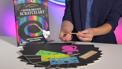 Marvin Bright Scratch Art
