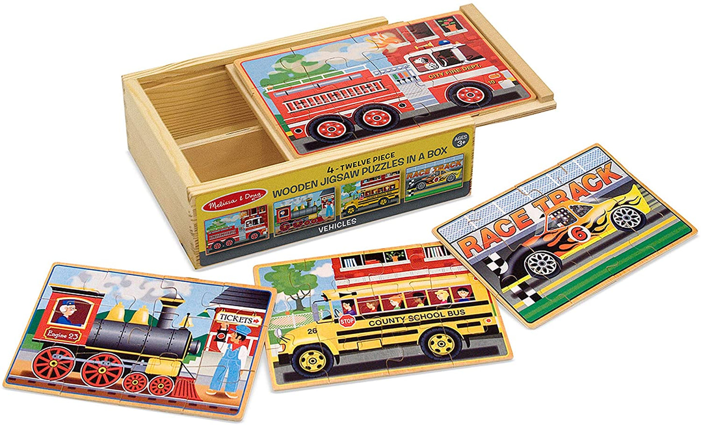 Vehicles Wooden Jigsaw
