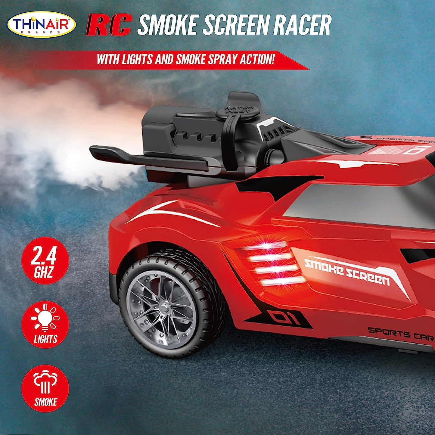 Rc Smoke Screen Racer -Re