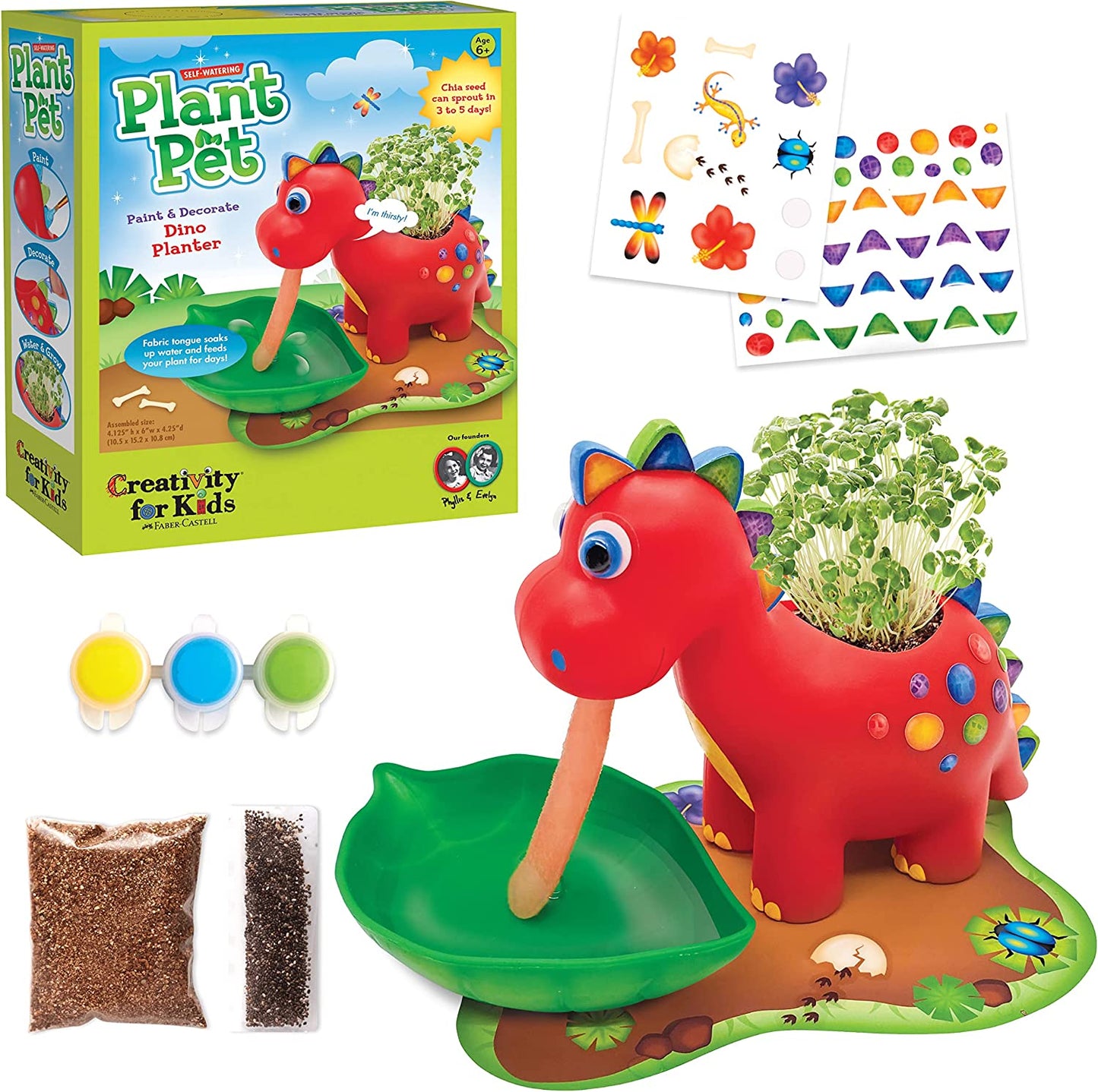 S-W Plant Pet Dinosaur