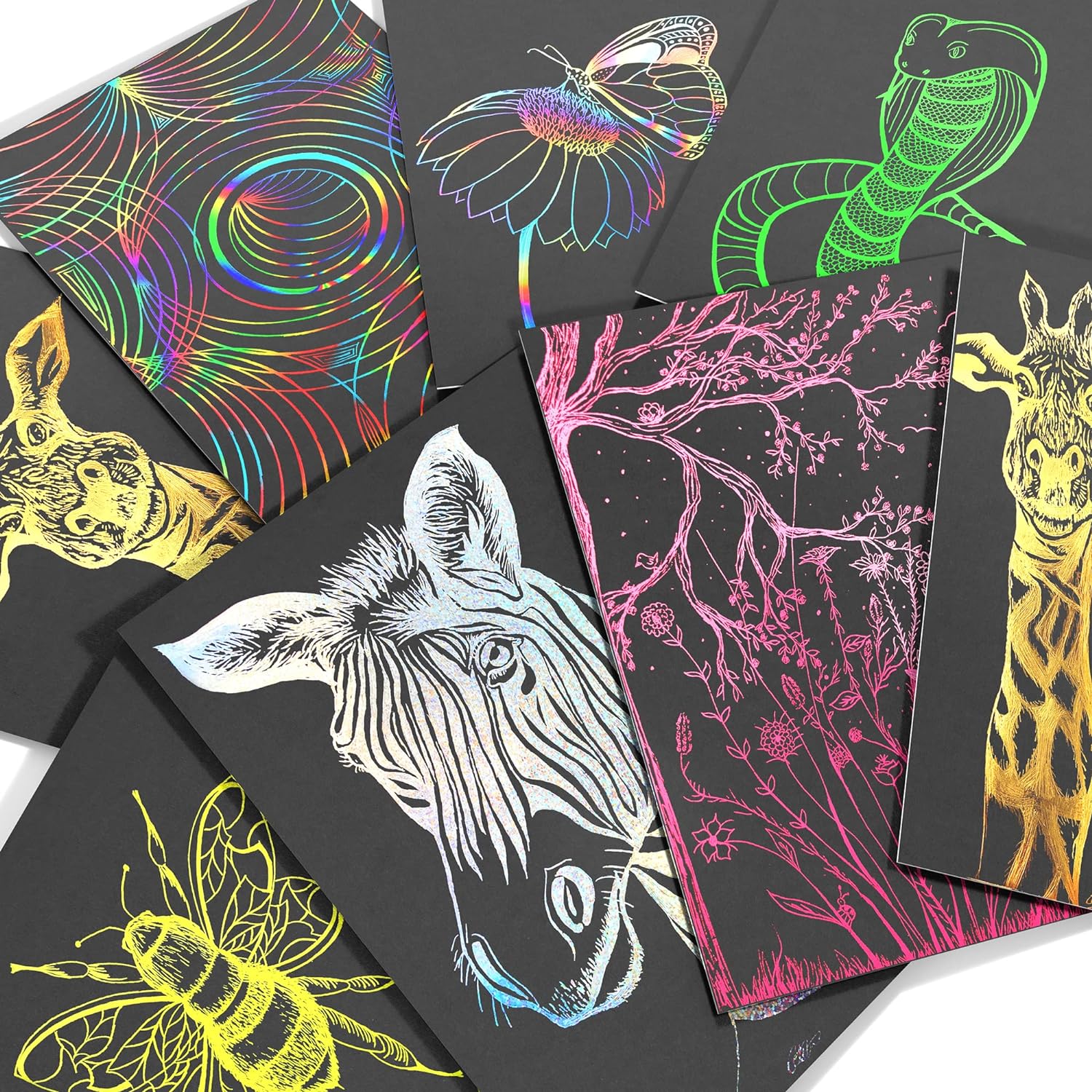 Marvin Bright Scratch Art