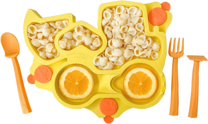 Baby Truck Plate Yellow