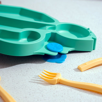 Baby Turtle Plate Green