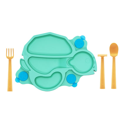 Baby Turtle Plate Green