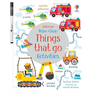 Wipe-Clean Things That Go Activities