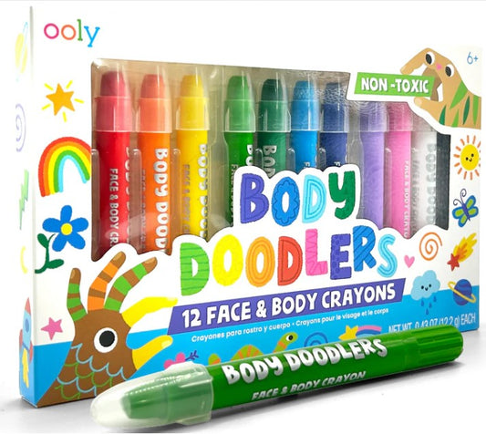Body Doodlers Crayons