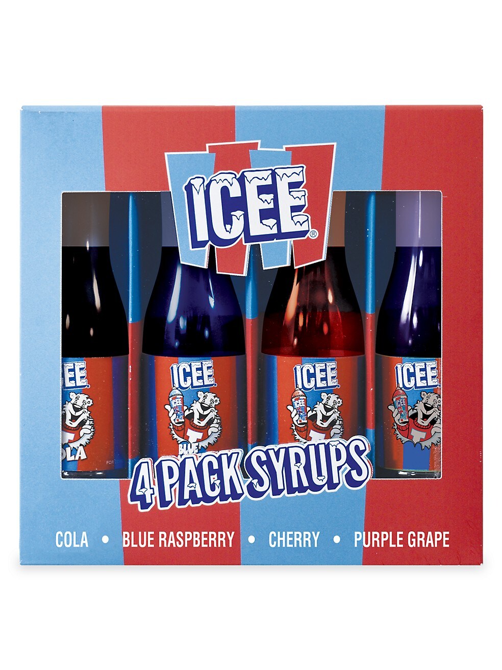 Icee 4 Pack Syrup Set