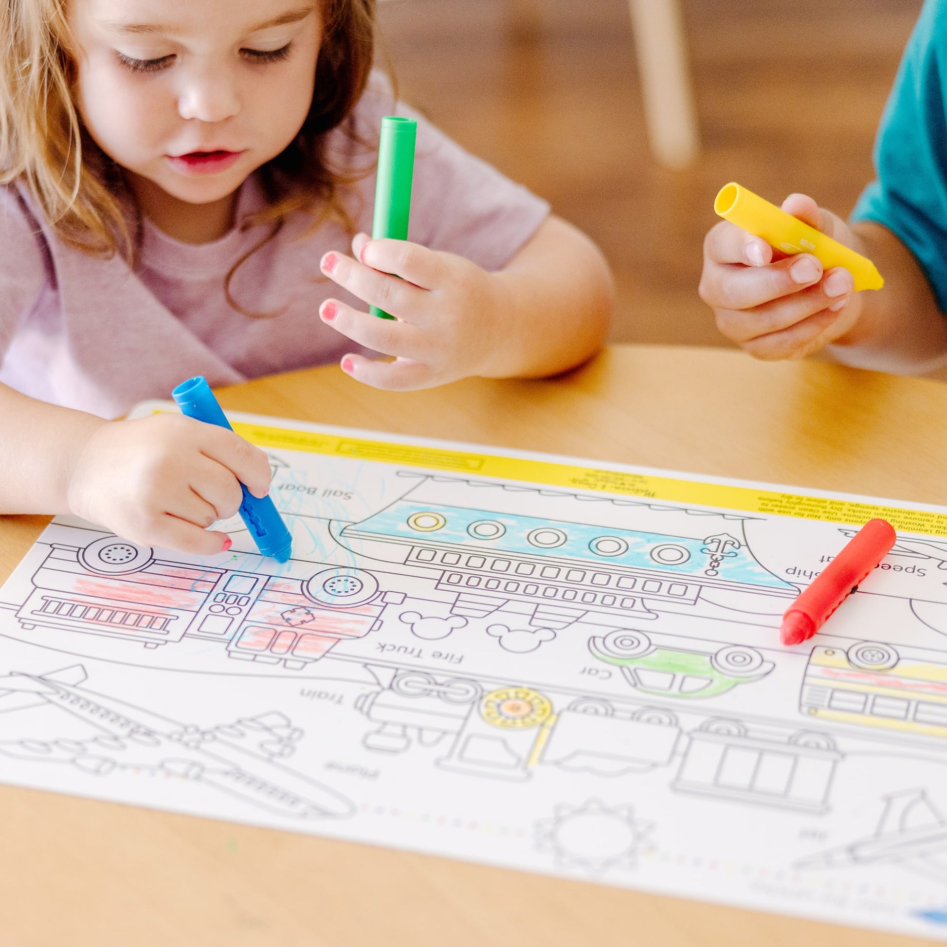 Vehicles Learning Mat