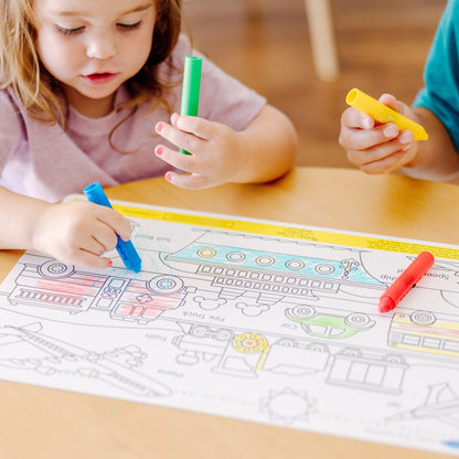 Vehicles Learning Mat