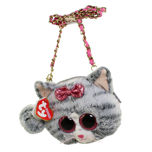 Kiki, Striped Cat Mini Purse